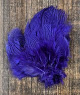 Hareline Dubbin Silver Pheasant Body Feathers Purple Saddle Hackle, Hen Hackle, Asst. Feathers