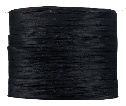 Hareline Dubbin Swiss Straw Black Flash, Wing Materials