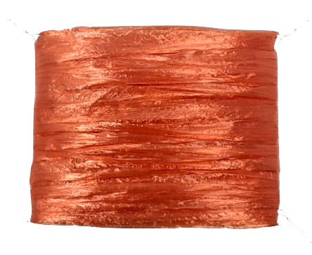 Hareline Dubbin Swiss Straw Orange Flash, Wing Materials