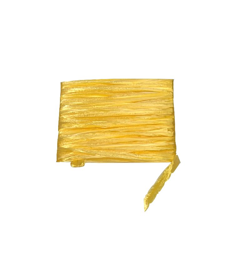 Hareline Dubbin Swiss Straw Yellow #383 Flash, Wing Materials