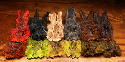 Hareline Dyed Grade #1 Hare's Mask Hair, Fur