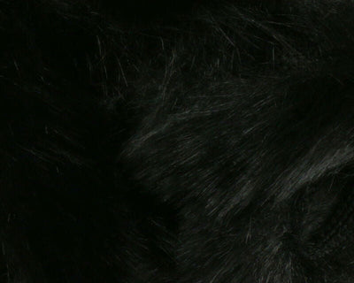 Hareline Extra Select Craft Bunny Strip Black Hair, Fur