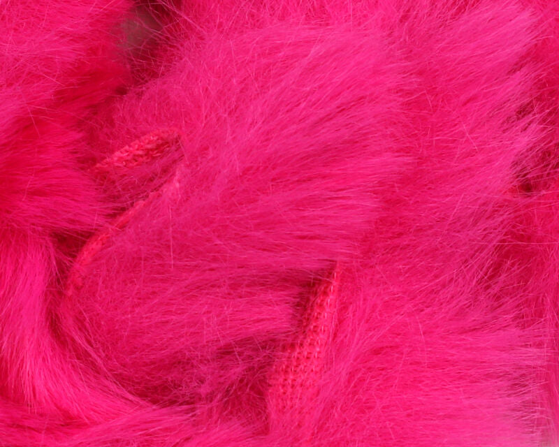Hareline Extra Select Craft Bunny Strip Fl Fuchsia Hair, Fur