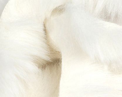 Hareline Extra Select Craft Bunny Strip Fl White Hair, Fur