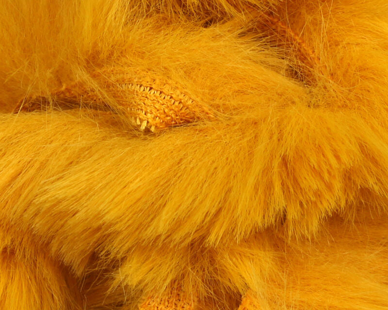 Hareline Extra Select Craft Bunny Strip Golden Yellow Hair, Fur