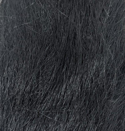 Hareline Extra Select Craft Fur Black Hair, Fur