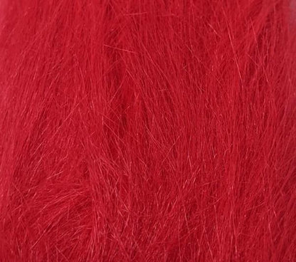 Hareline Extra Select Craft Fur Bright Red Hair, Fur