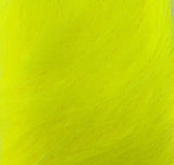 Hareline Extra Select Craft Fur Fl Yellow Hair, Fur