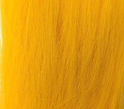 Hareline Extra Select Craft Fur Golden Yellow Hair, Fur