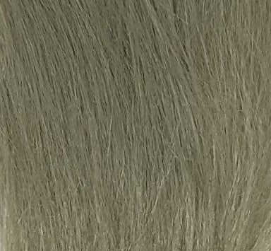 Hareline Extra Select Craft Fur Gray Olive Hair, Fur