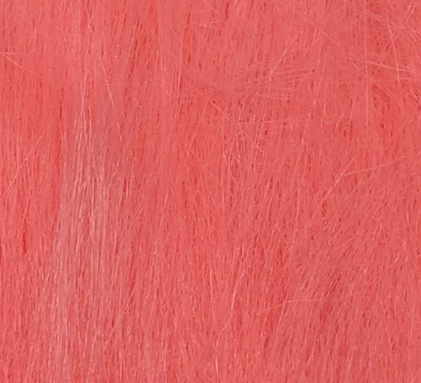 Hareline Extra Select Craft Fur Salmon Pink Hair, Fur