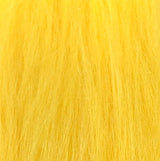 Hareline Extra Select Craft Fur Yellow Hair, Fur