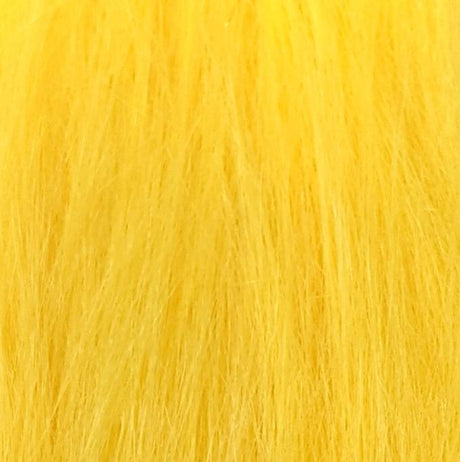 Hareline Extra Select Craft Fur Yellow Hair, Fur