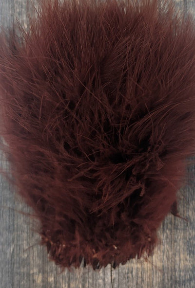 Hareline Extra Select Marabou Rusty Brown Saddle Hackle, Hen Hackle, Asst. Feathers