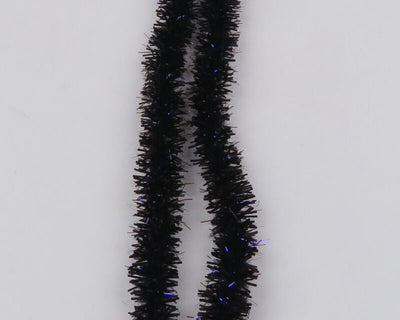 Hareline Flexi Squishenille Large / UV Black #11 Chenilles, Body Materials