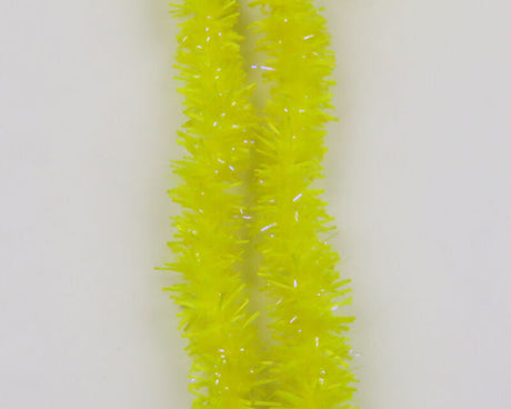 Hareline Flexi Squishenille Large / UV Fl Hot Yellow #142 Chenilles, Body Materials