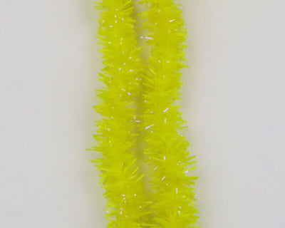 Hareline Flexi Squishenille Large / UV Fl Hot Yellow #142 Chenilles, Body Materials