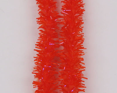 Hareline Flexi Squishenille Large / UV Fl Red #139 Chenilles, Body Materials