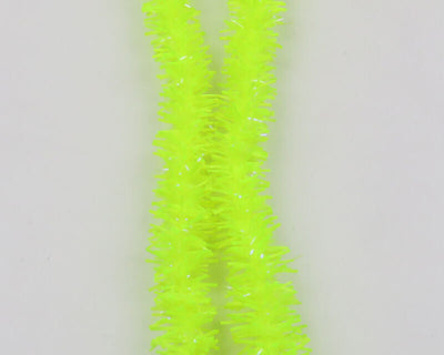 Hareline Flexi Squishenille Large / UV Fl Yellow Chartreuse #143 Chenilles, Body Materials