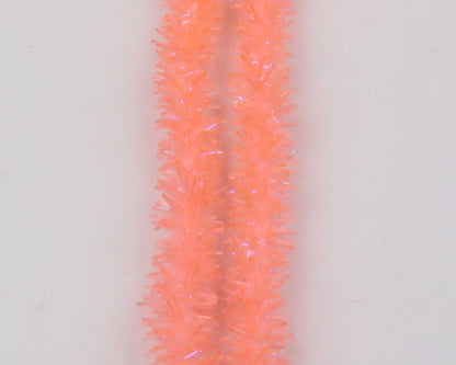 Hareline Flexi Squishenille Large / UV Shrimp Pink #140 Chenilles, Body Materials