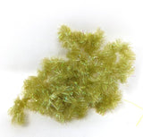 Hareline Frizzle Chenille Olive / Wide 3/4" Chenilles, Body Materials