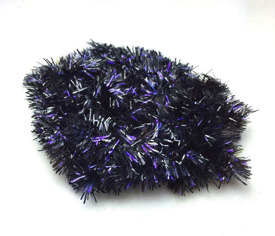 Hareline Frizzle Chenille Black