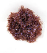 Hareline Frizzle Chenille UV Brown / Medium 3/8" Chenilles, Body Materials