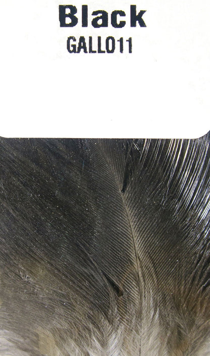 Hareline Gallo De Leon Saddle Feathers Saddle Hackle, Hen Hackle, Asst. Feathers