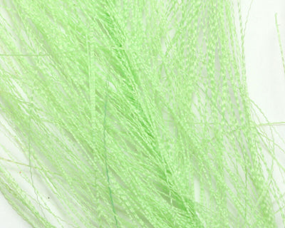 Hareline Hackle Hair Lime Green Flash, Wing Materials
