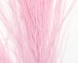 Hareline Hackle Hair Pink Flash, Wing Materials