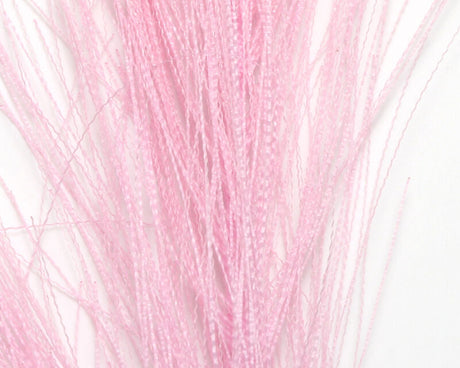 Hareline Hackle Hair Pink Flash, Wing Materials