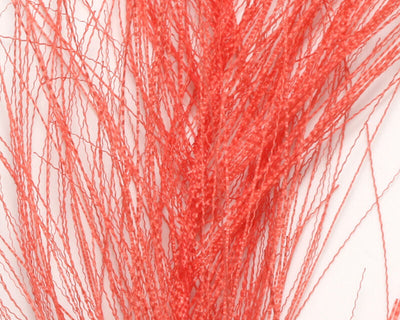 Hareline Hackle Hair Red Flash, Wing Materials