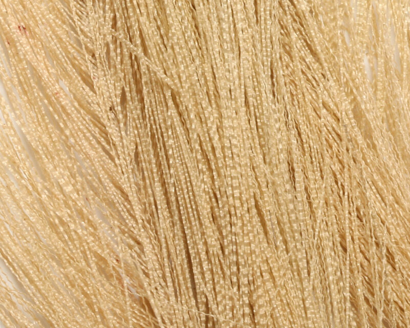 Hareline Hackle Hair Tan Flash, Wing Materials