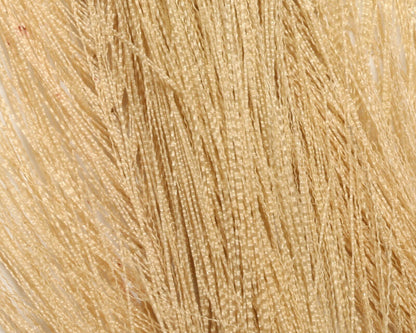 Hareline Hackle Hair Tan Flash, Wing Materials