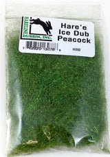 Hareline Hare'e Ice Dubbing peacock 