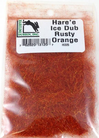 Hareline Hare'e Ice Dubbing Rusty Orange 