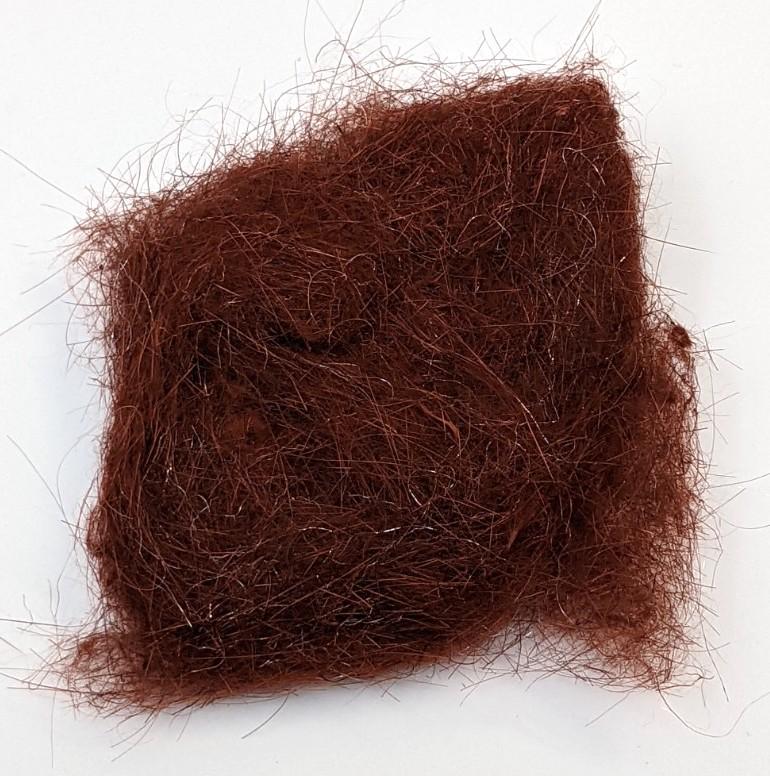 Hareline Hare's Ear Plus Dubbin Reddish Brown #5 Dubbing