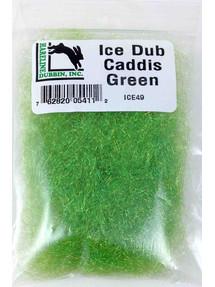 Hareline Ice Dub Dubbing Caddis Green Dubbing