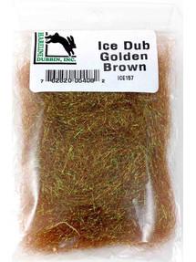Hareline Ice Dub Dubbing Golden Brown Dubbing