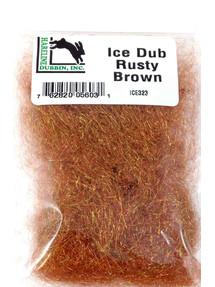 Hareline Ice Dub Dubbing Rusty Brown Dubbing