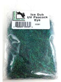 Hareline Ice Dub Dubbing UV Peacock Eye Dubbing