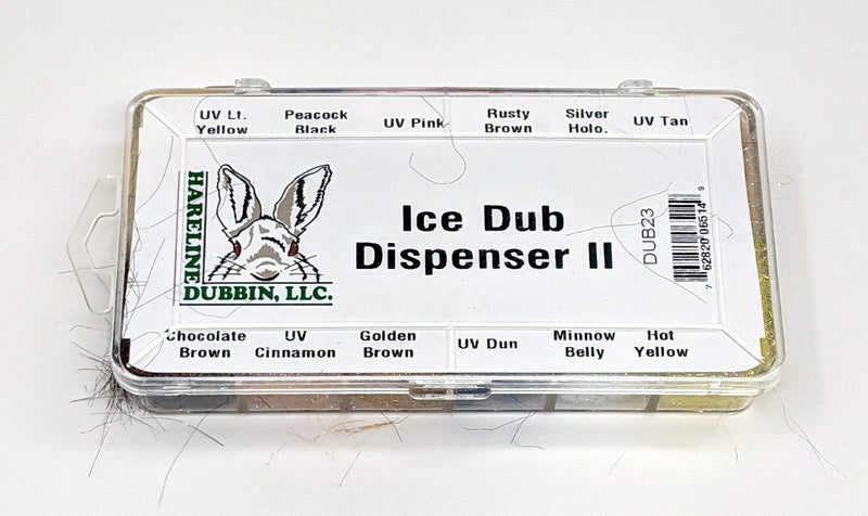 Hareline Ice Dub II Dispenser Default Dubbing