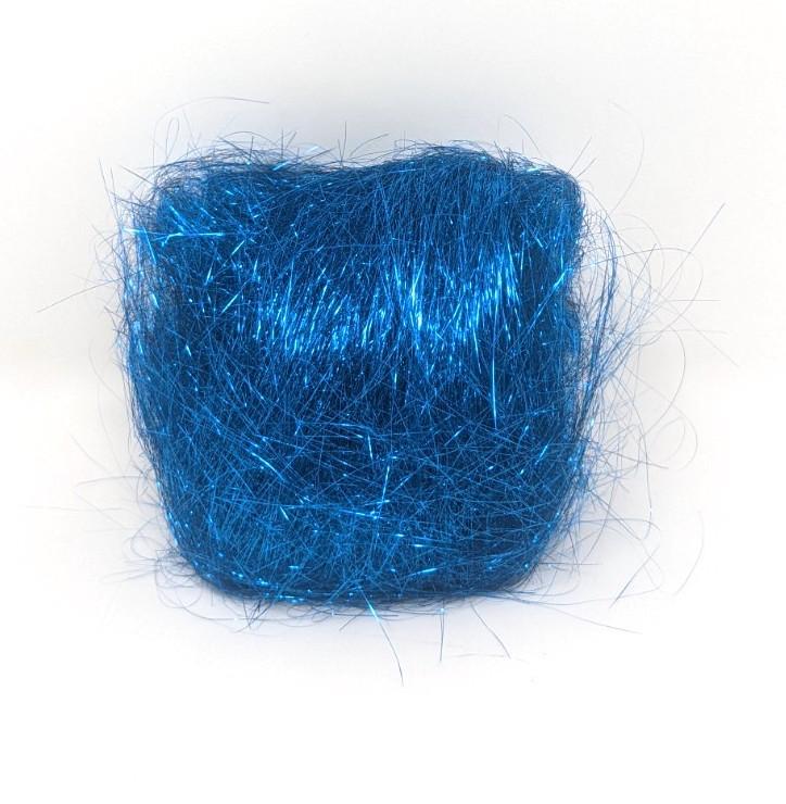 Hareline Ice Wing Fiber Blue Steelie Flash, Wing Materials