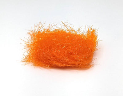 Hareline Krystal Hackle Large / Hot Orange Chenilles, Body Materials