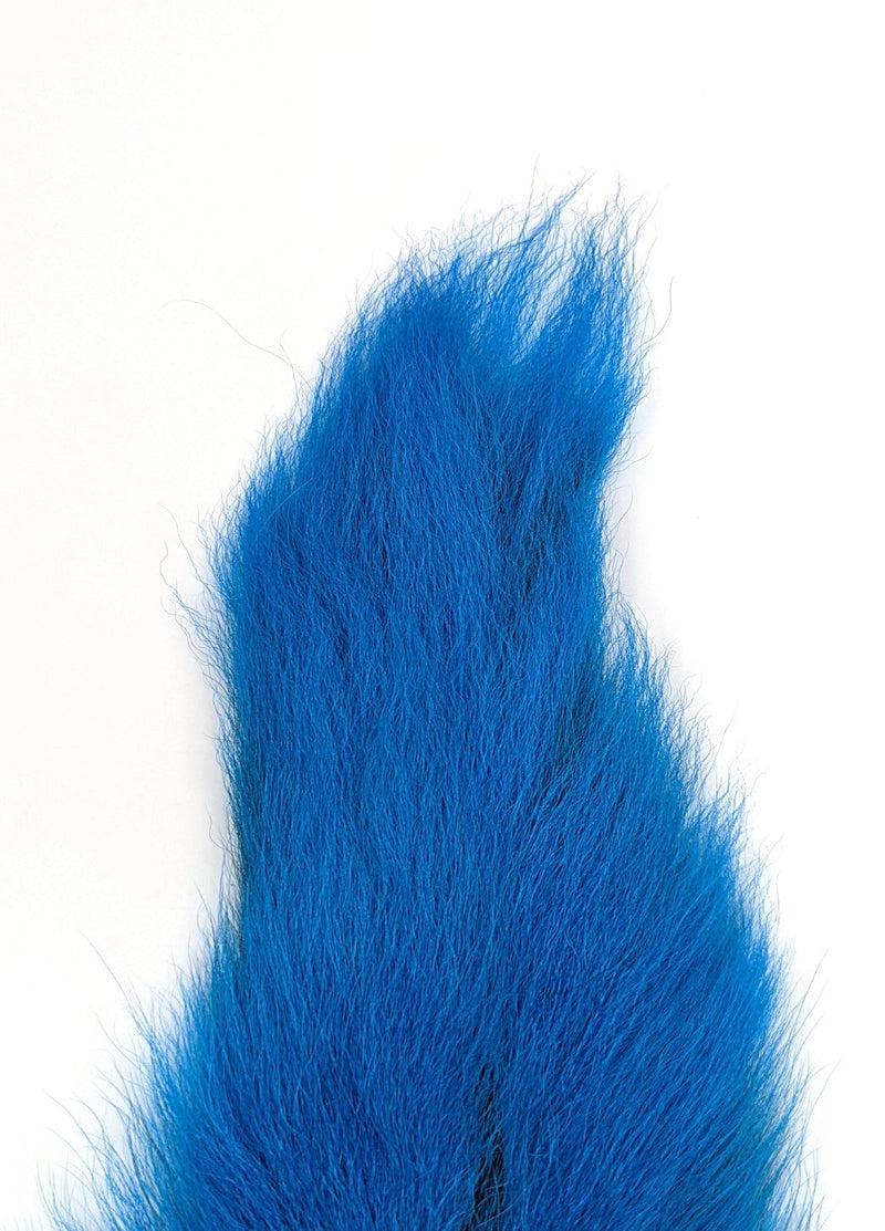 Hareline Large Northern Bucktail Fl Blue Hair, Fur