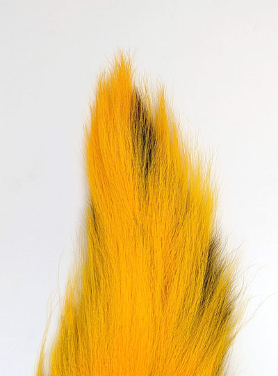 Hareline Large Northern Bucktail Sunburst Yellow Hair, Fur
