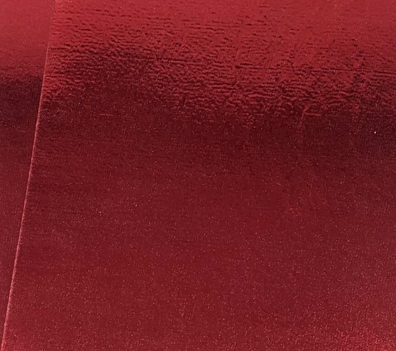 Hareline Lycra Foil Stretch Red Foil Chenilles, Body Materials