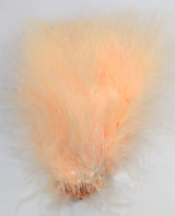 Hareline Marabou Blood Quills Spawn's Southern Fl Peach #360 Saddle Hackle, Hen Hackle, Asst. Feathers