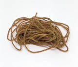 Hareline Micro Pearl Core Braid Root Beer Chenilles, Body Materials