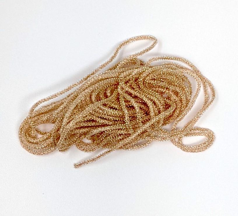 Hareline Micro Pearl Core Braid Tan Chenilles, Body Materials